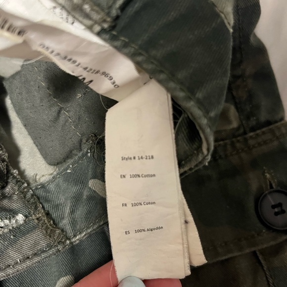 high rise baggy camo joggers - Picture 5 of 8